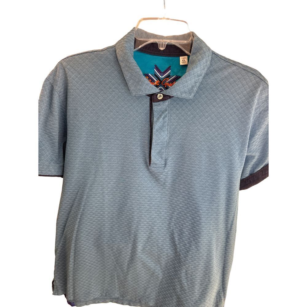 Retro-Inspired Quilted Polo Shirt - Picture 1 of 6